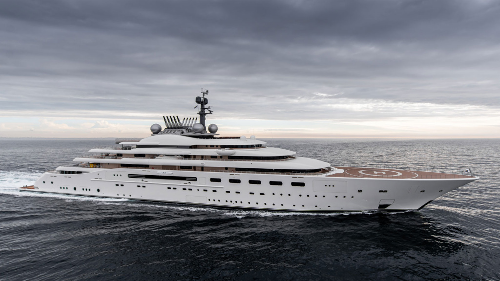 160m Blue: brand-new yacht by Lurssen, photo 1, Smart Yachts
