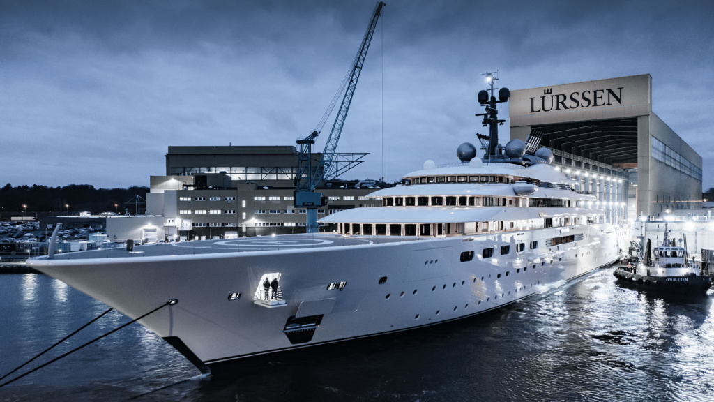 160m Blue: brand-new yacht by Lurssen, photo 3, Smart Yachts