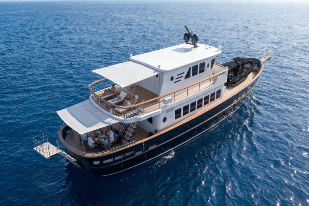 27m Steel Explorer "SVETLANA", New renderings, photo 1, Smart Yachts