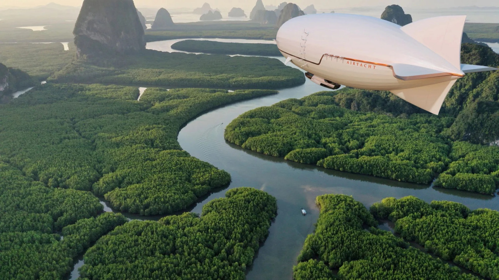 60-metre airship by AirYacht, photo 1, Smart Yachts