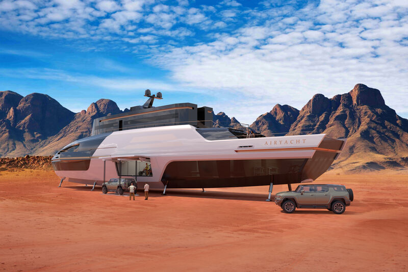 60-metre airship by AirYacht, photo 4, Smart Yachts