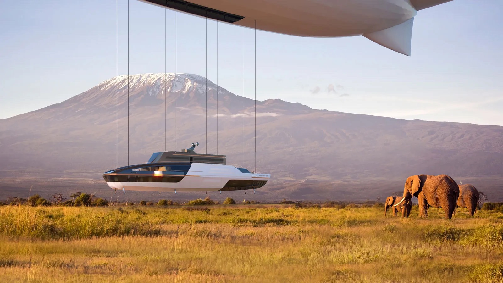 60-metre airship by AirYacht, Smart Yachts