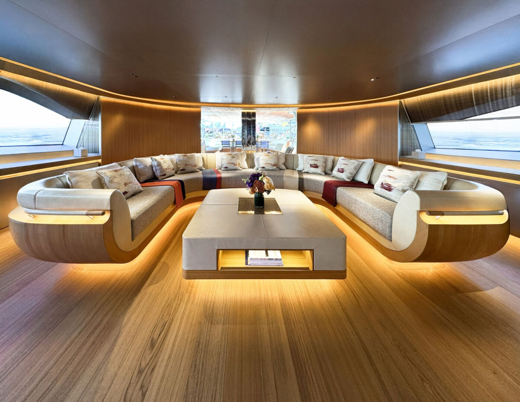60m Perini Navi KATANA awarded Best Interior Design, photo 3, Smart Yachts