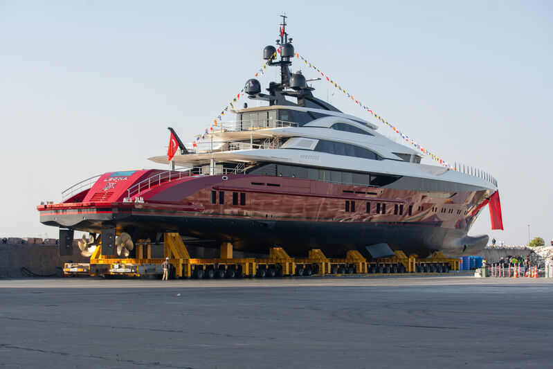 80m Bilgin yacht Leona launched in Istanbul, photo 3, Smart Yachts
