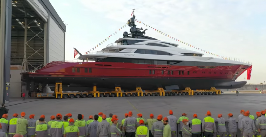 80m Bilgin yacht Leona launched in Istanbul, photo 1, Smart Yachts