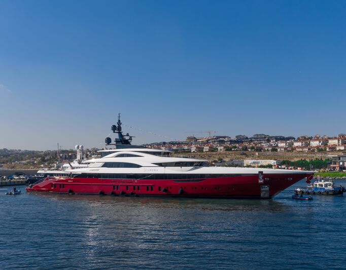 80m Bilgin yacht Leona launched in Istanbul, photo 2, Smart Yachts