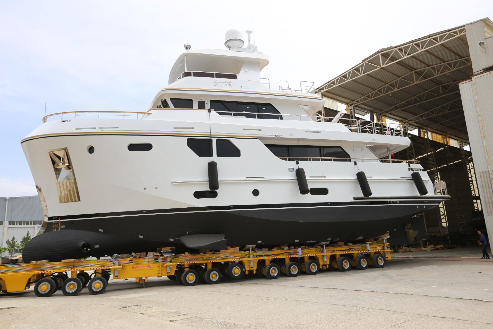 BERING 80 HAS BEEN LAUNCHED AFTER TWO MONTHS REFIT, Smart Yachts
