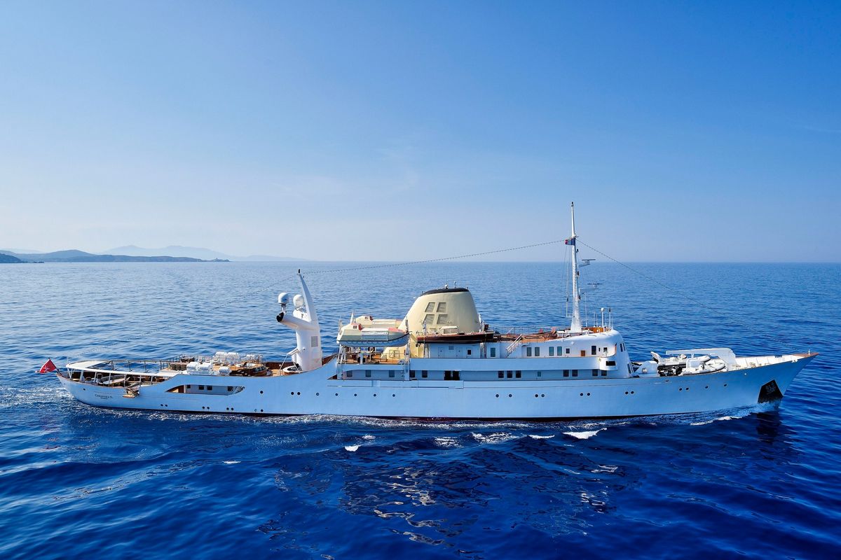 Iconic 99m Christina "O" is now on the market, Smart Yachts
