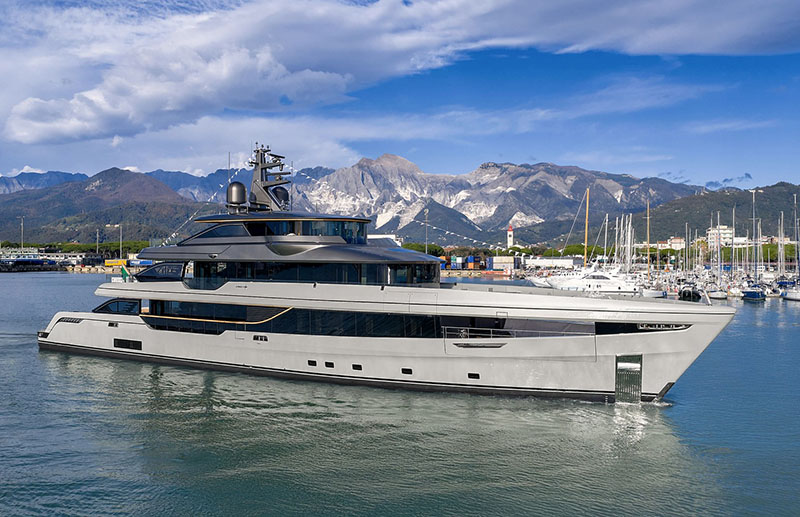 First 50m Admiral Panorama superyacht launched, Smart Yachts