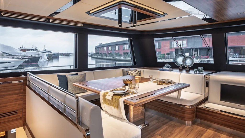 First Look Onboard Atraversia: The All-Electric 24m VisionF E-Cat 80 Catamaran, photo 4, Smart Yachts