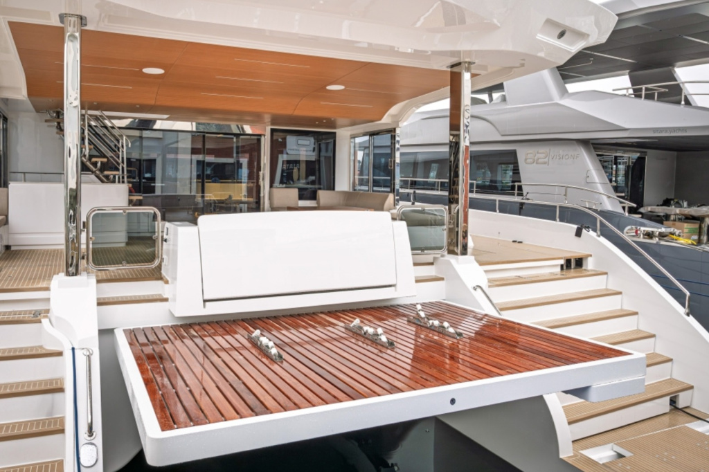 First Look Onboard Atraversia: The All-Electric 24m VisionF E-Cat 80 Catamaran, photo 8, Smart Yachts