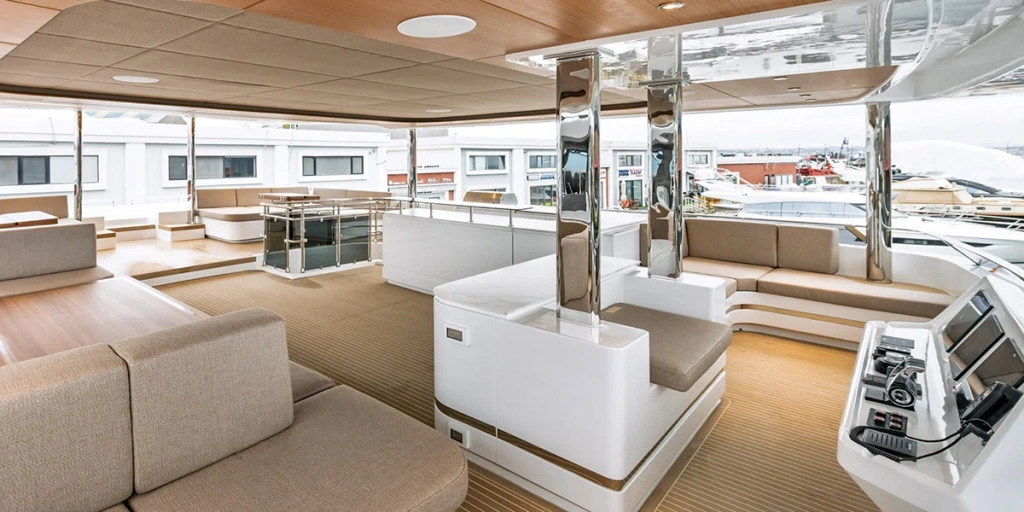 First Look Onboard Atraversia: The All-Electric 24m VisionF E-Cat 80 Catamaran, photo 5, Smart Yachts