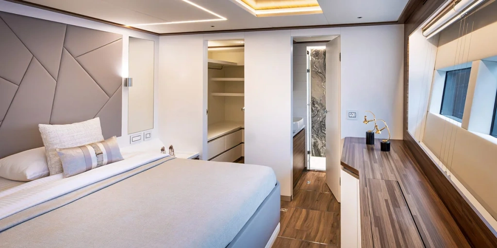 First Look Onboard Atraversia: The All-Electric 24m VisionF E-Cat 80 Catamaran, photo 7, Smart Yachts