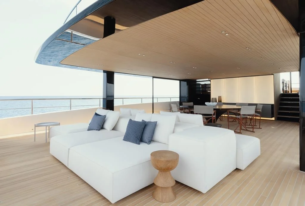 Yacht Review: The first Sanlorenzo 50Steel, 49.9m Almax, photo 5, Smart Yachts
