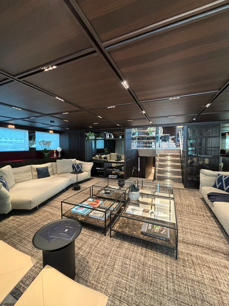 Yacht Review: The first Sanlorenzo 50Steel, 49.9m Almax, photo 6, Smart Yachts