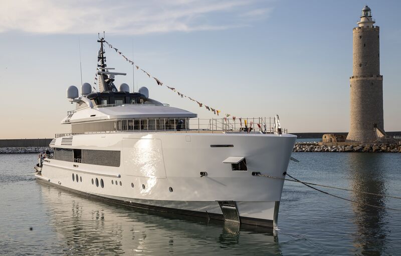 Full custom 62m Benetti FB283 launched in Italy, Smart Yachts