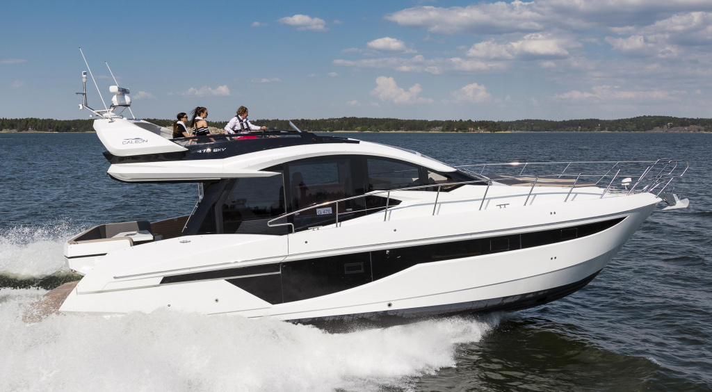 GALEON 470 SKY YACHT TEST! FUEL CONSUMPTION, SPEED, STOCK AND MUCH MORE, photo 1, Smart Yachts