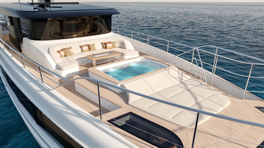 Gulf Craft unveils new model: 32m Majesty 100 Terrace, photo 5, Smart Yachts