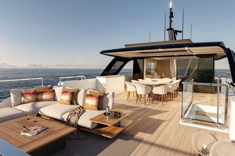 Gulf Craft unveils new model: 32m Majesty 100 Terrace, photo 7, Smart Yachts