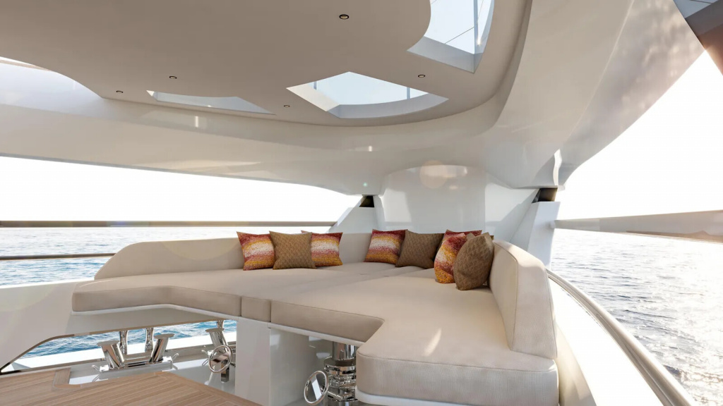 Gulf Craft unveils new model: 32m Majesty 100 Terrace, photo 4, Smart Yachts
