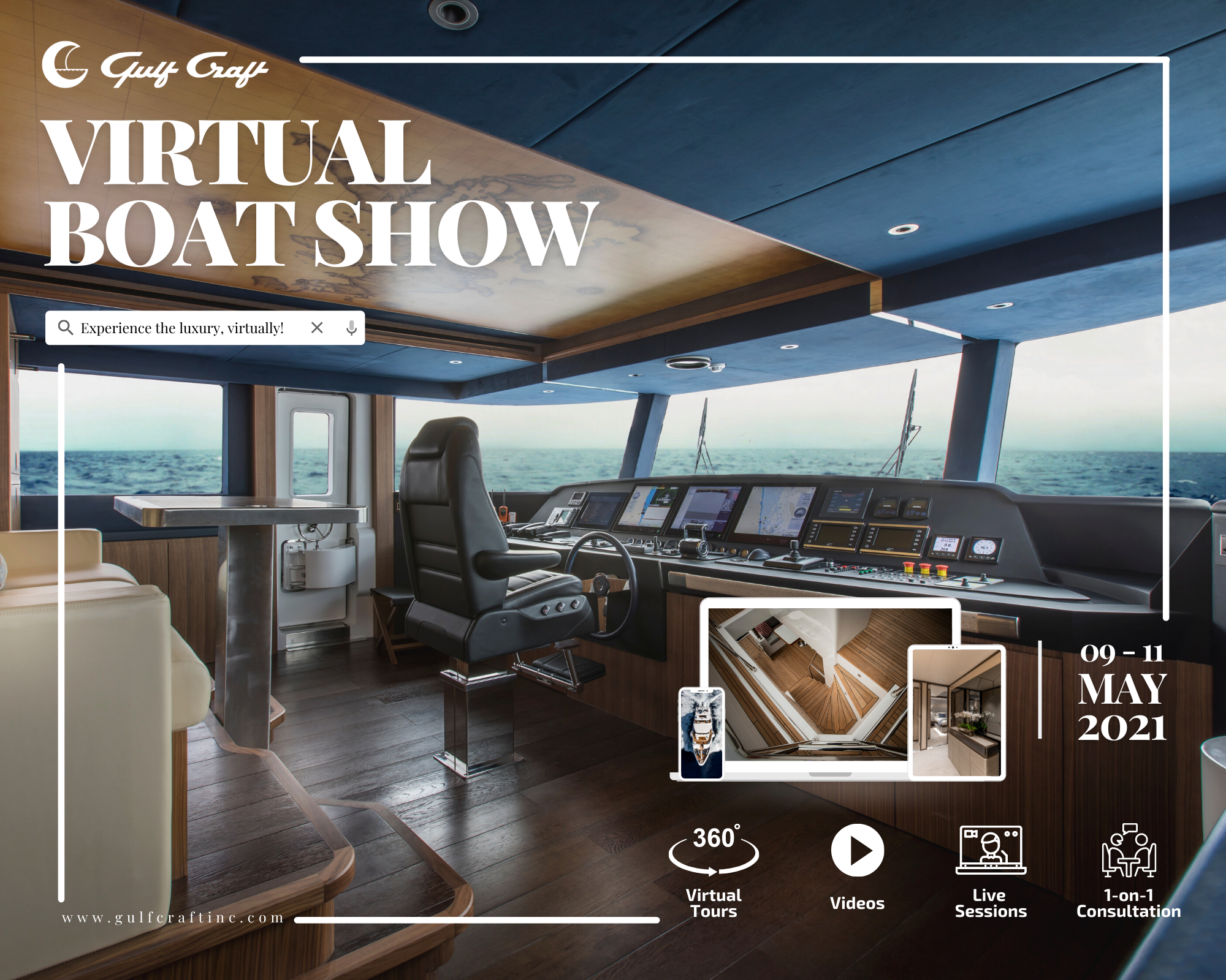 GULF CRAFT VIRTUAL BOAT SHOW, Smart Yachts