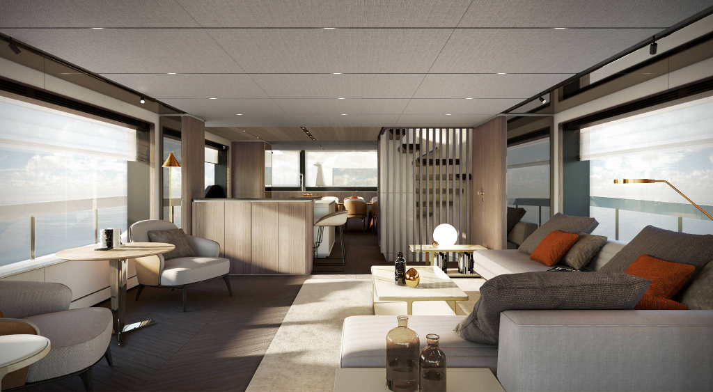 InFYnito 90 by Ferretti Yachts: A Spacious and Efficient Model, photo 3, Smart Yachts