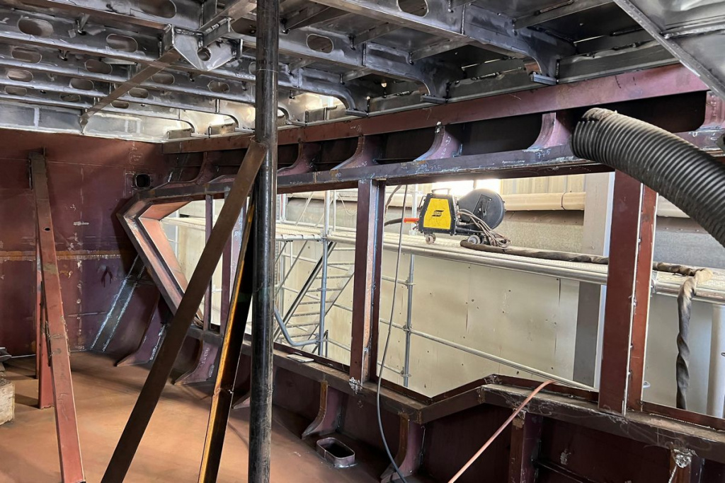 Kando 85 Construction Update: The Yacht Takes Shape at the Shipyard, photo 4, Smart Yachts