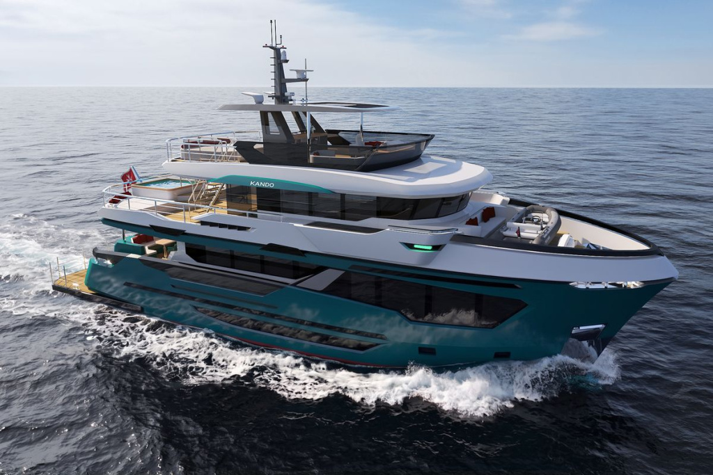 KANDO 85: Hull #2 Brings New Design Upgrades, Hull #1 Heads to Cannes, photo 4, Smart Yachts