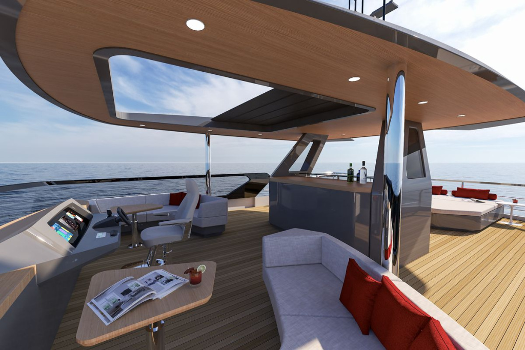 KANDO 85: Hull #2 Brings New Design Upgrades, Hull #1 Heads to Cannes, photo 3, Smart Yachts