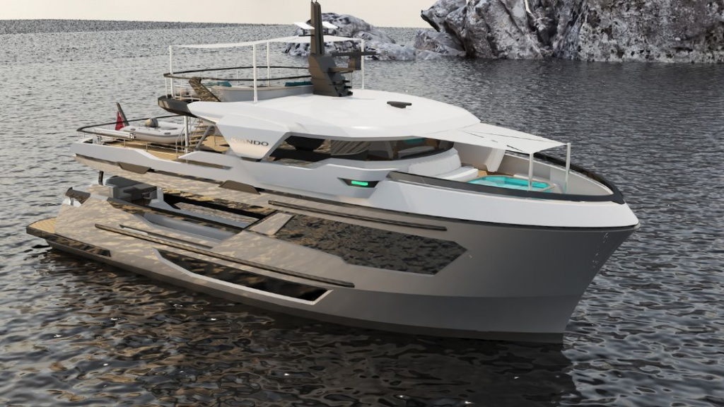 Kando 85 Hull #2 with 2027 Delivery, Exclusively for Sale with Smart Yachts, photo 2