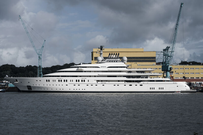 Lurssen launches the 146-meter mega yacht Opera, photo 3, Smart Yachts