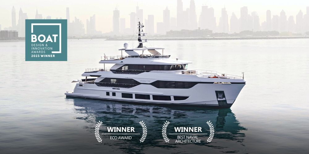 Majesty 120 wins two prestigious awards, photo 1, Smart Yachts