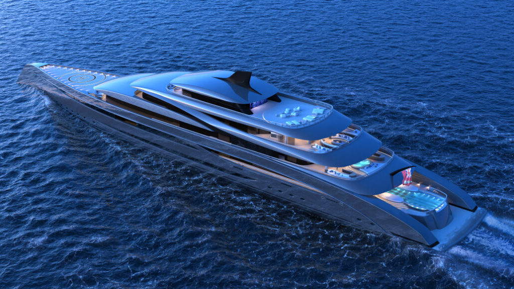 Marco Ferrari Introduces Project Neptune: A Revolutionary 137m Superyacht Concept, photo 3, Smart Yachts