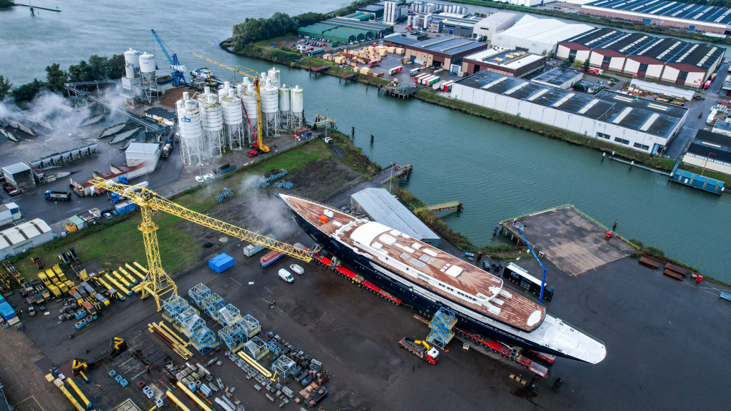 New photos of the Oceanco Y721, the largest sailing yacht ever built, photo 3, Smart Yachts