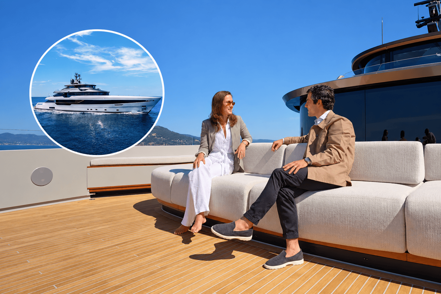 Panorama 50: Designing Privacy, Space and Life at Sea, Smart Yachts