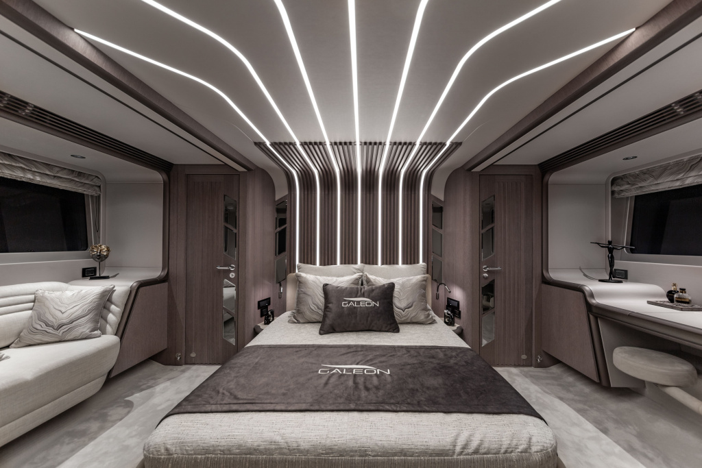 First look at the Galeon 800 Fly interior, photo 6, Smart Yachts