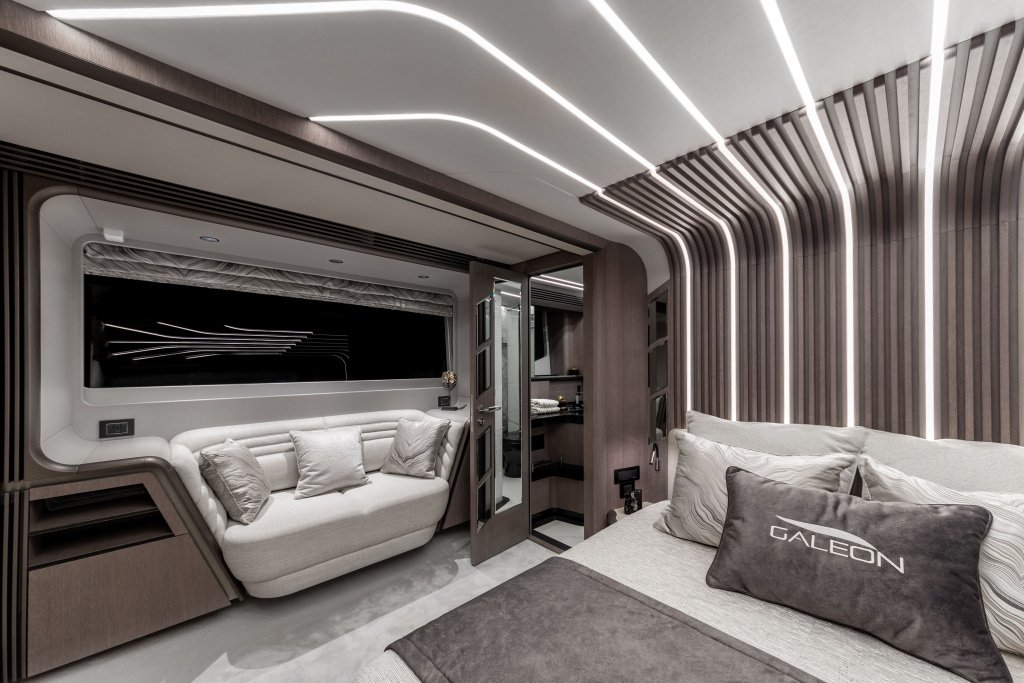 First look at the Galeon 800 Fly interior, photo 8, Smart Yachts