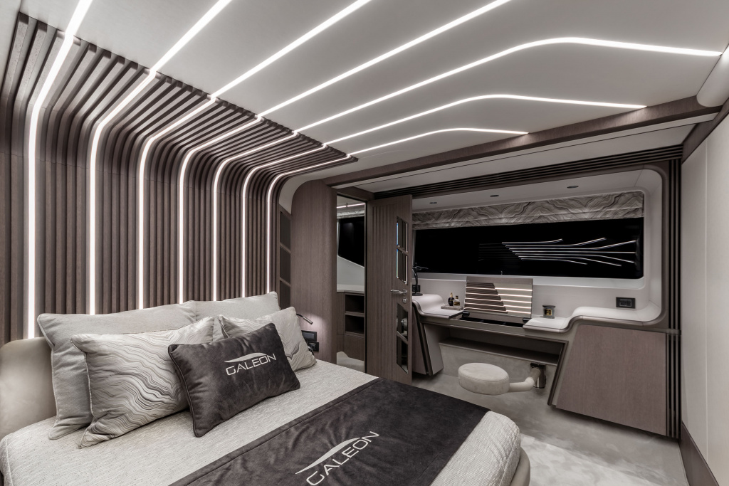 First look at the Galeon 800 Fly interior, photo 7, Smart Yachts