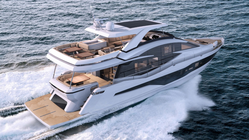 First look at the Galeon 800 Fly interior, photo 1, Smart Yachts