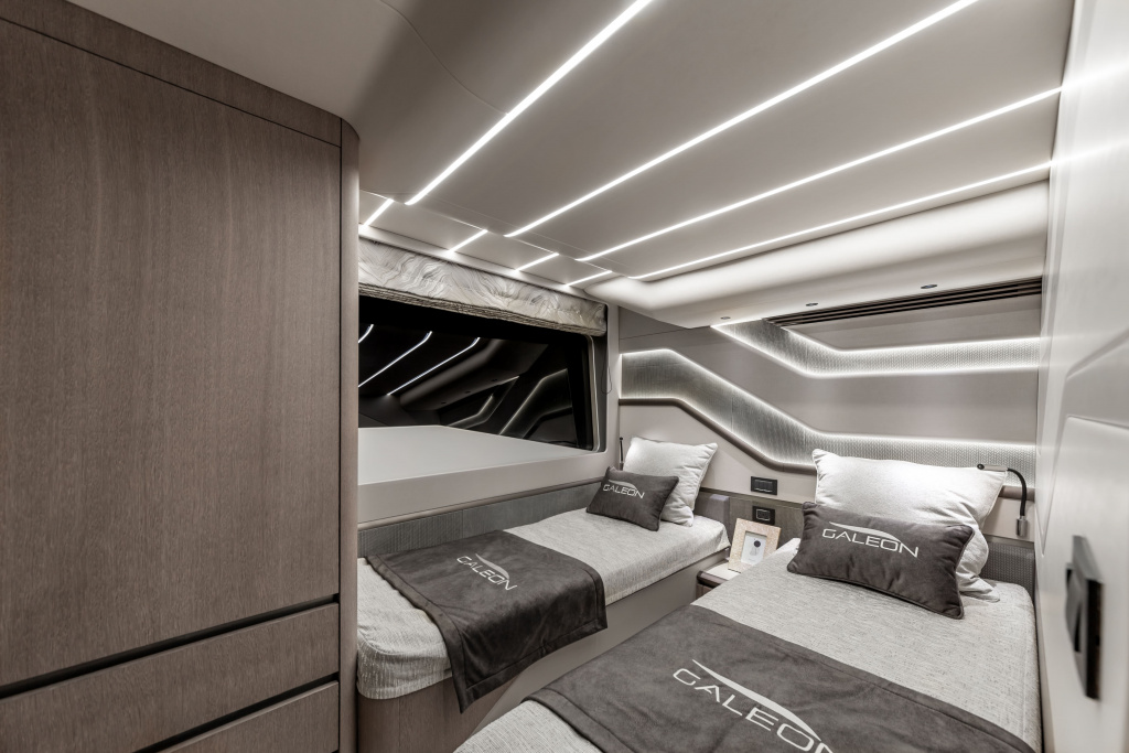 First look at the Galeon 800 Fly interior, photo 10, Smart Yachts