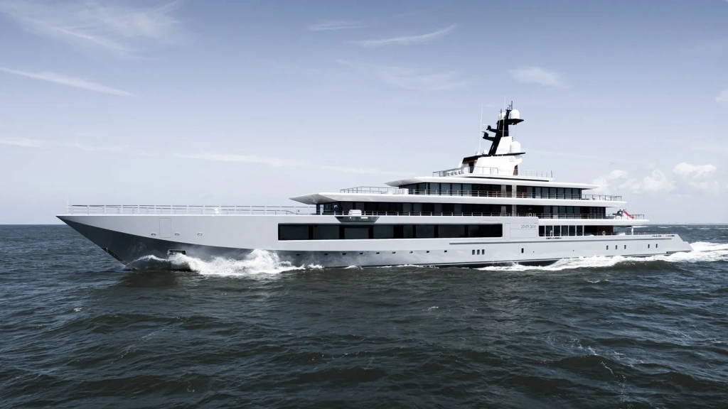 Steven Spielberg's New Mega-Yacht: 109m Seven Seas Built by Oceanco, photo 1, Smart Yachts