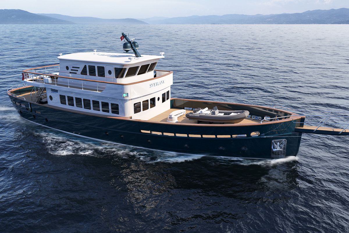 "SVETLANA": A New Steel Ice-Class Explorer For Sale, Smart Yachts