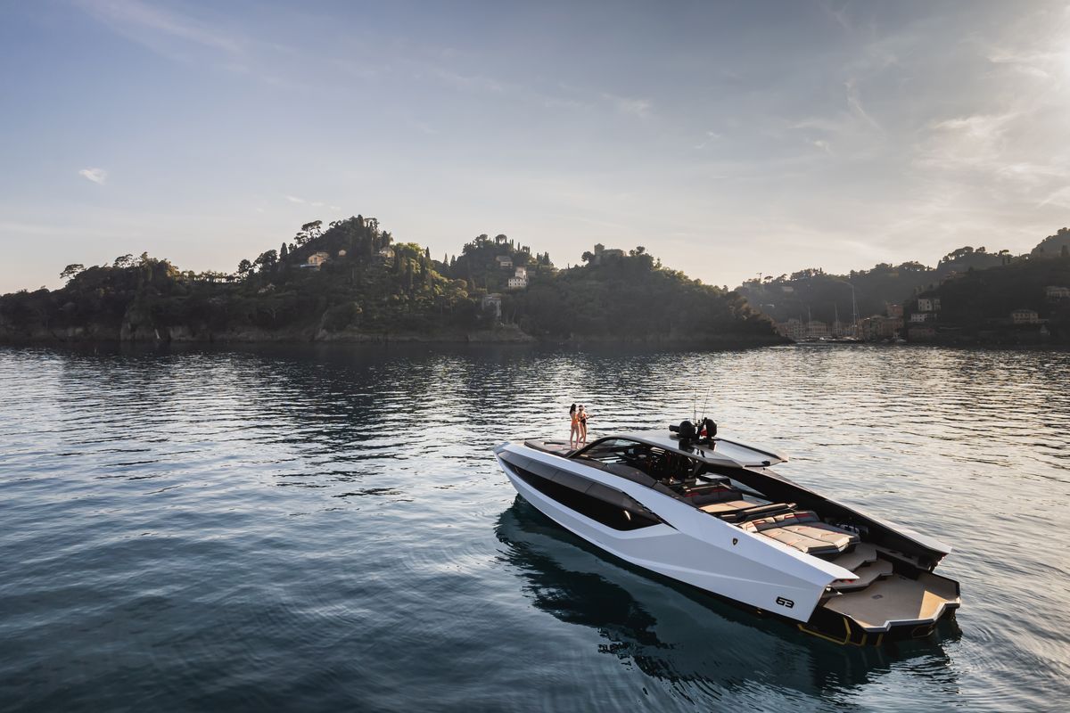 Tecnomar For Lamborghini 63 Hull #33, New For Sale, Smart Yachts