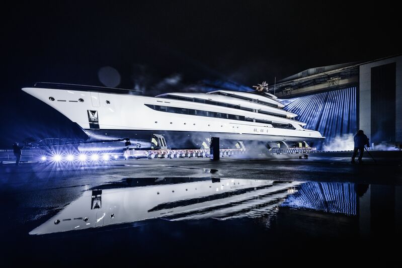 The 105-metre megayacht H relaunched by Oceanco, Smart Yachts