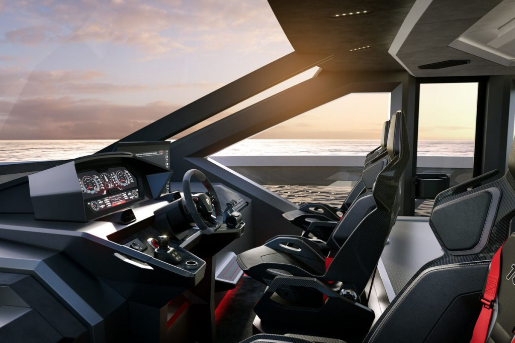 The Italian Sea Group Unveils 31-Meter Tecnomar for Lamborghini 101, photo 7, Smart Yachts