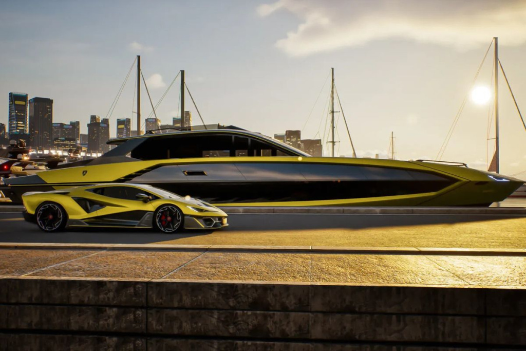 The Italian Sea Group Unveils 31-Meter Tecnomar for Lamborghini 101, photo 4, Smart Yachts