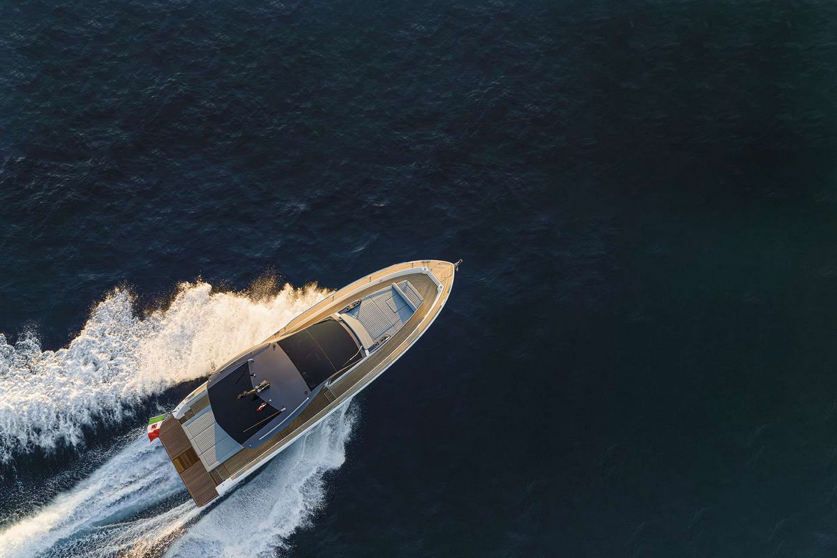43 SEAWALKER PANORAMA, a 2027 Fiart 13.84m motor yacht for sale, aerial