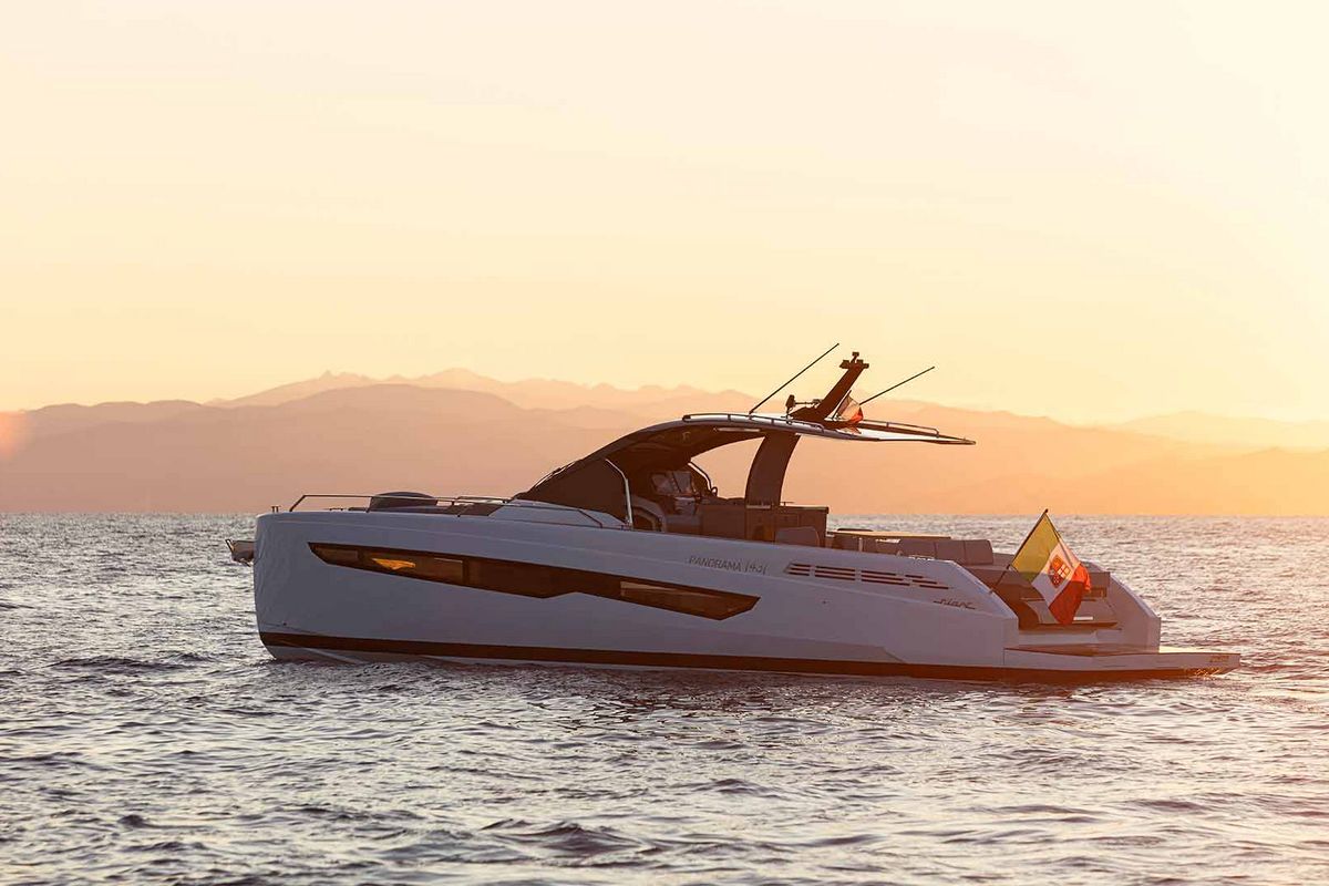 43 SEAWALKER PANORAMA, a 2027 Fiart 13.84m motor yacht for sale, profile port