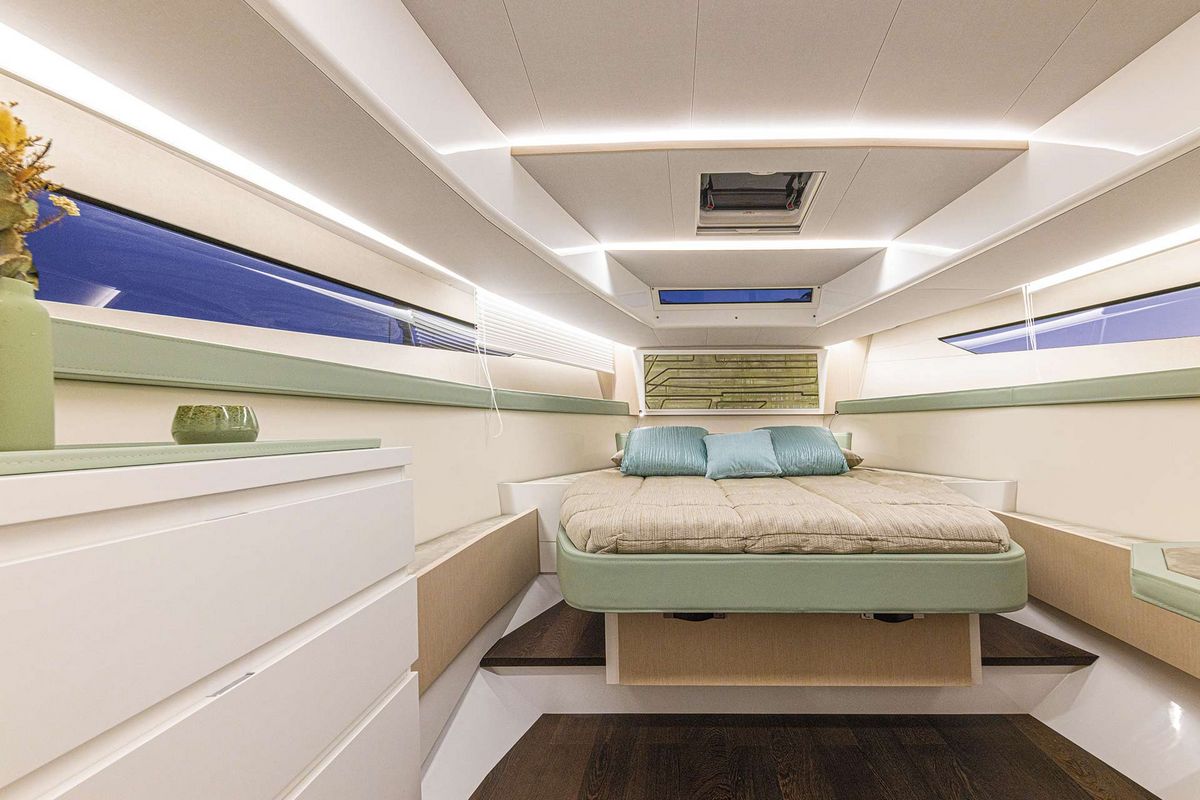 43 SEAWALKER PANORAMA, a 2027 Fiart 13.84m motor yacht for sale, master cabin