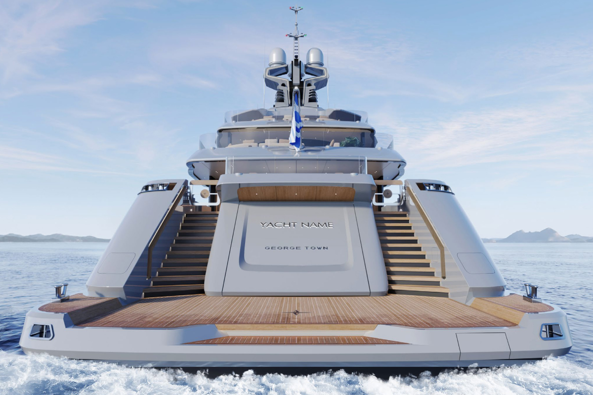 "ADMIRAL 70", a 2031 Admiral Yachts 70m motor yacht for sale, transom